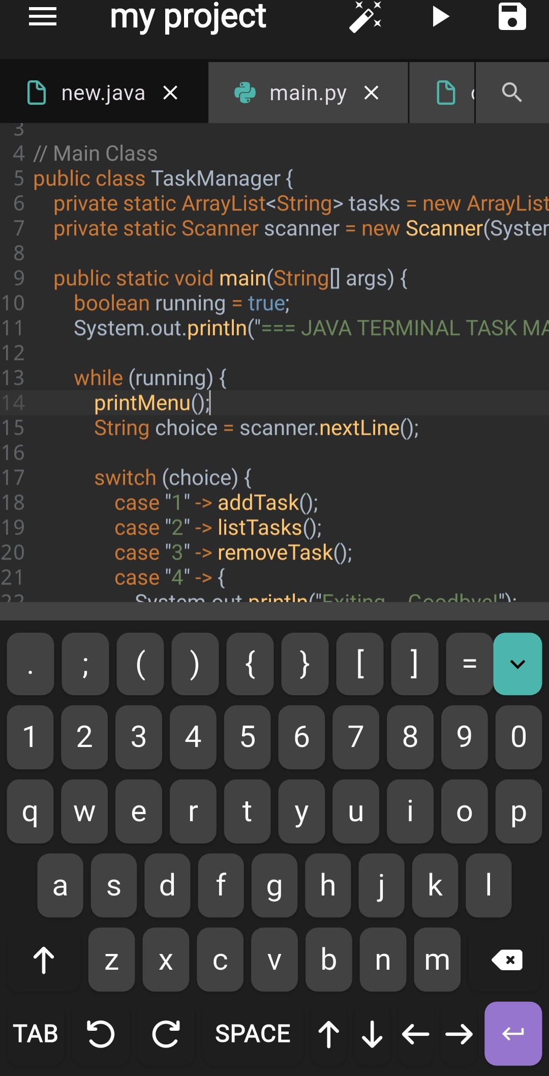 CodeVarsity Institutional Keyboard - Optimized for Coding